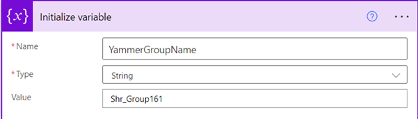 Microsoft 365 group connected Yammer group provisioning using Power Automate